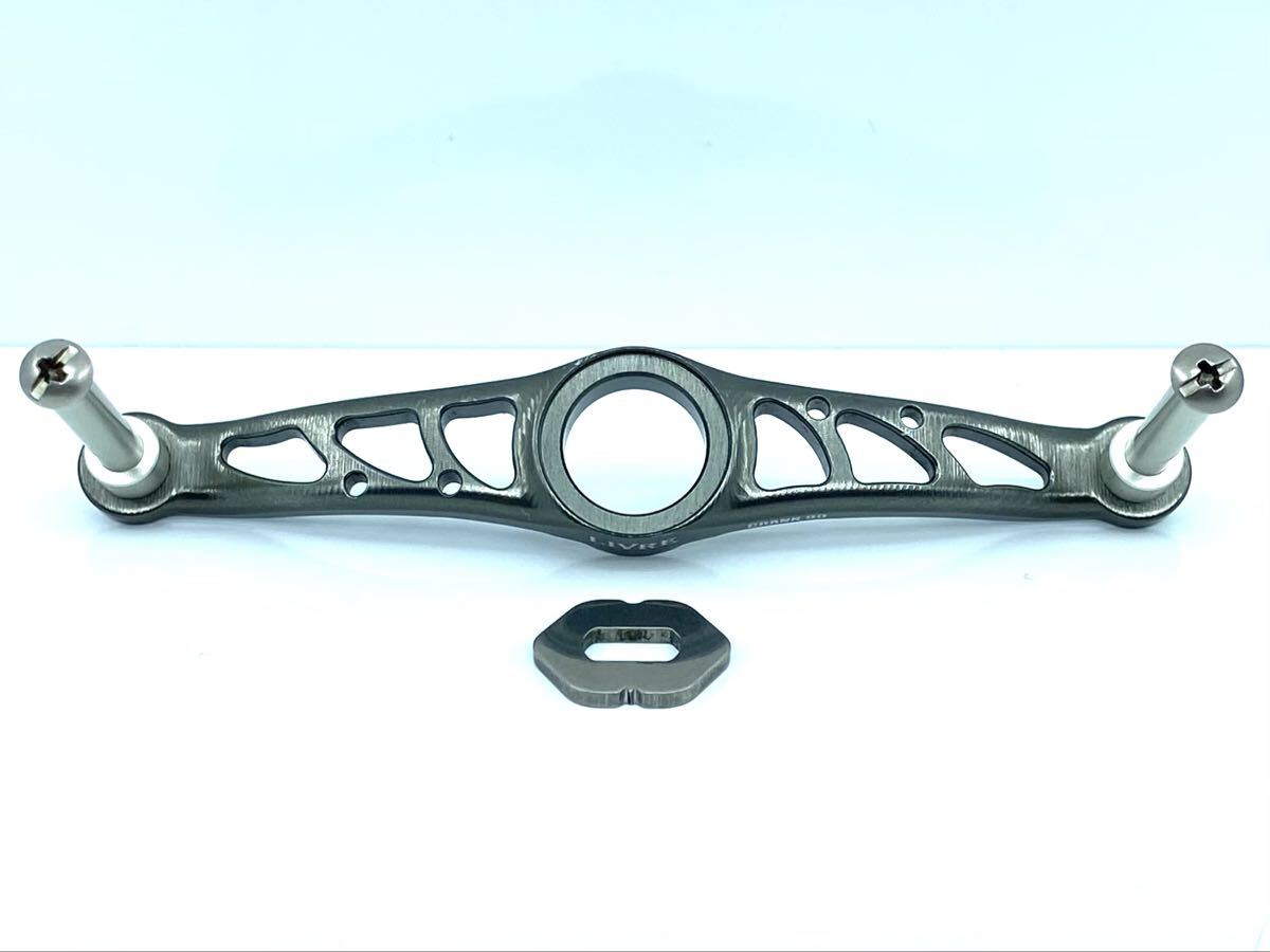 LIVRE リブレ　クランク110 EF30 未使用　ダイワ左用ナット付き CRANK 110（クランク 110）｜ベイトリール｜カスタムリールハンドル