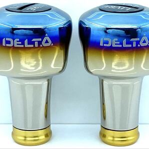 未使用 限定 R7 リブレ デルタ ハンドルノブ 検)シマノ ダイワ ゴールド