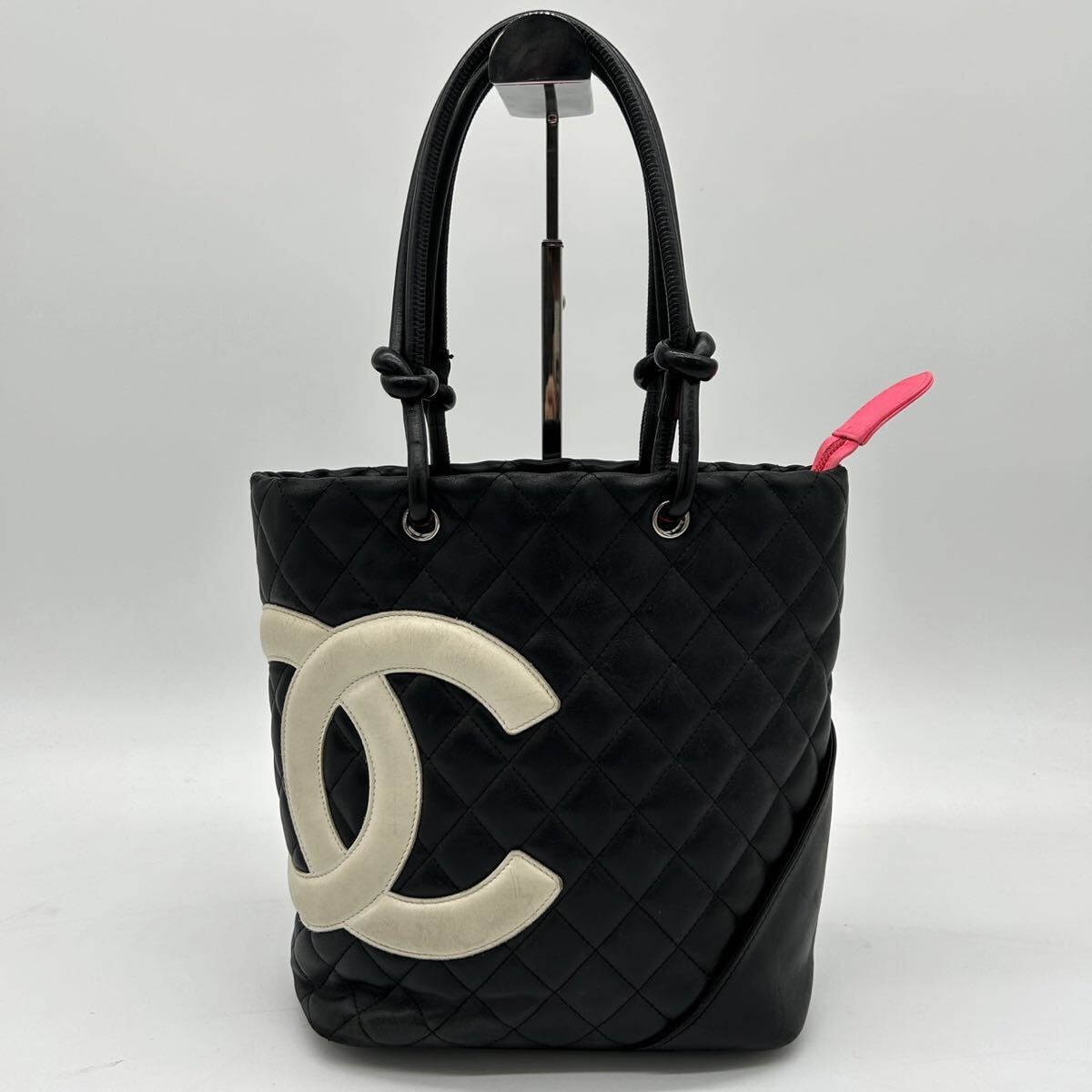 ⭐️美品⭐️CHANEL シャネル トートバッグ カンボンライン ブラック ブランドレンタルのBrandCity / シャネル カンボンライン