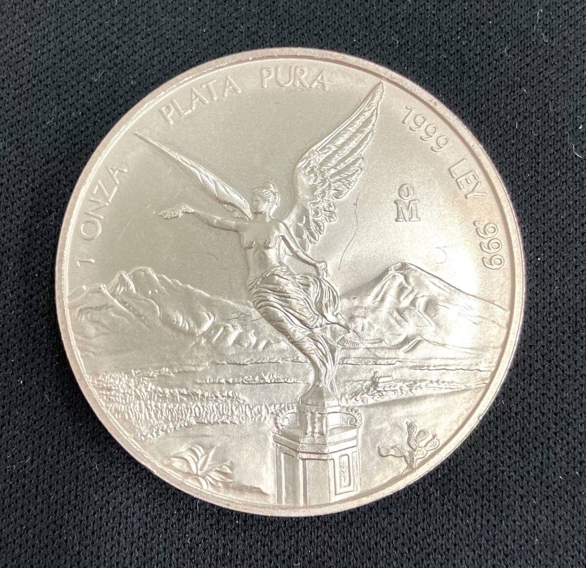 メキシコ リベルタード銀貨 １オンス 1990 硬貨  勝利の女神 メキシコ リベルタード銀貨 1オンス 1990 硬貨 勝利の女神 メキシコ