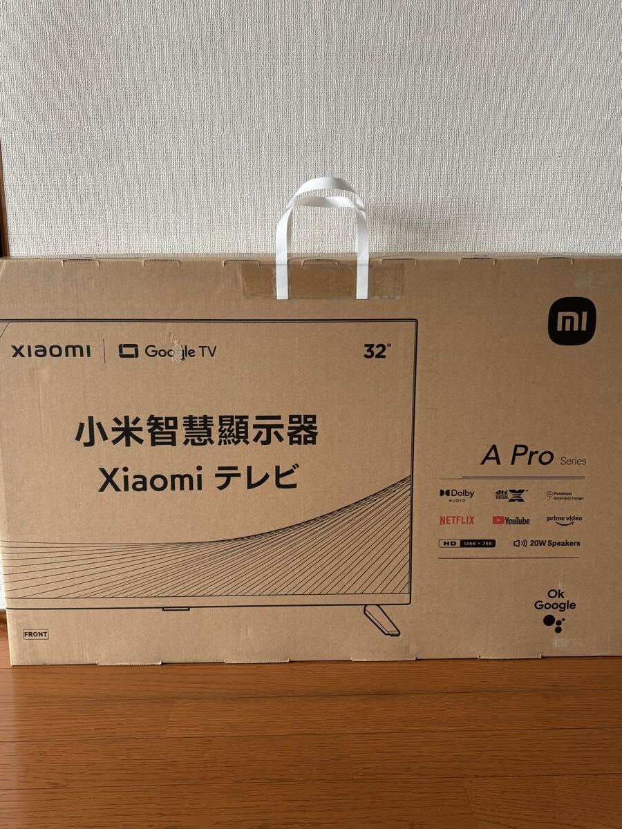 【新品　未開封】Ｘiami L32M8-A2TWN チューナレスTV Amazon | シャオミ(Xiaomi) テレビ 32インチ Google TV 液晶