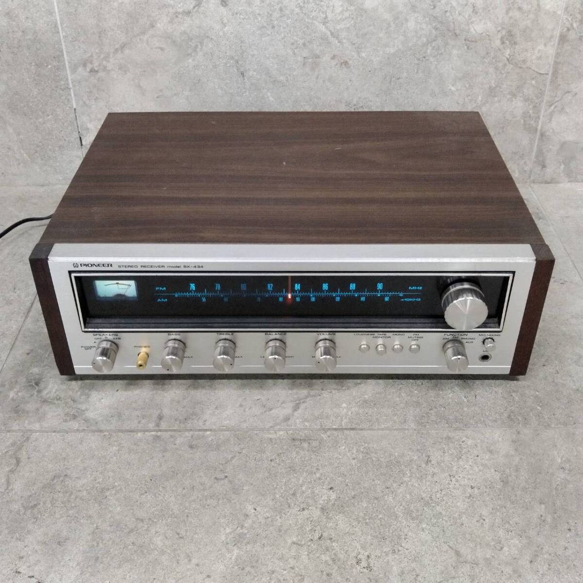 【動作確認済み】　パイオニア　SX-434 ステレオレシーバー　チューナー Yahoo!オークション -「sx434」(パイオニア) (一般)の落札相場