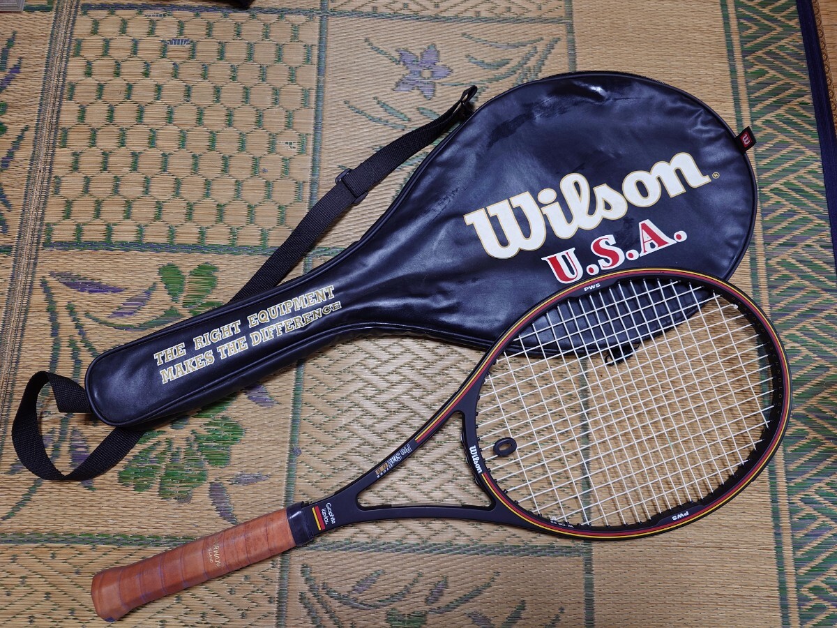 Wilson ウィルソン プロスタッフ ミッド 85 サンプラスモデル Wilson/ウィルソン プロスタッフ 85 PROSTAFF MID - メルカリ