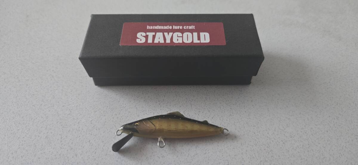  jewelry オリジナルデザインミノー 50mm　レア　未使用 River jewelry オリジナルデザインミノー 50mm レア 未使用