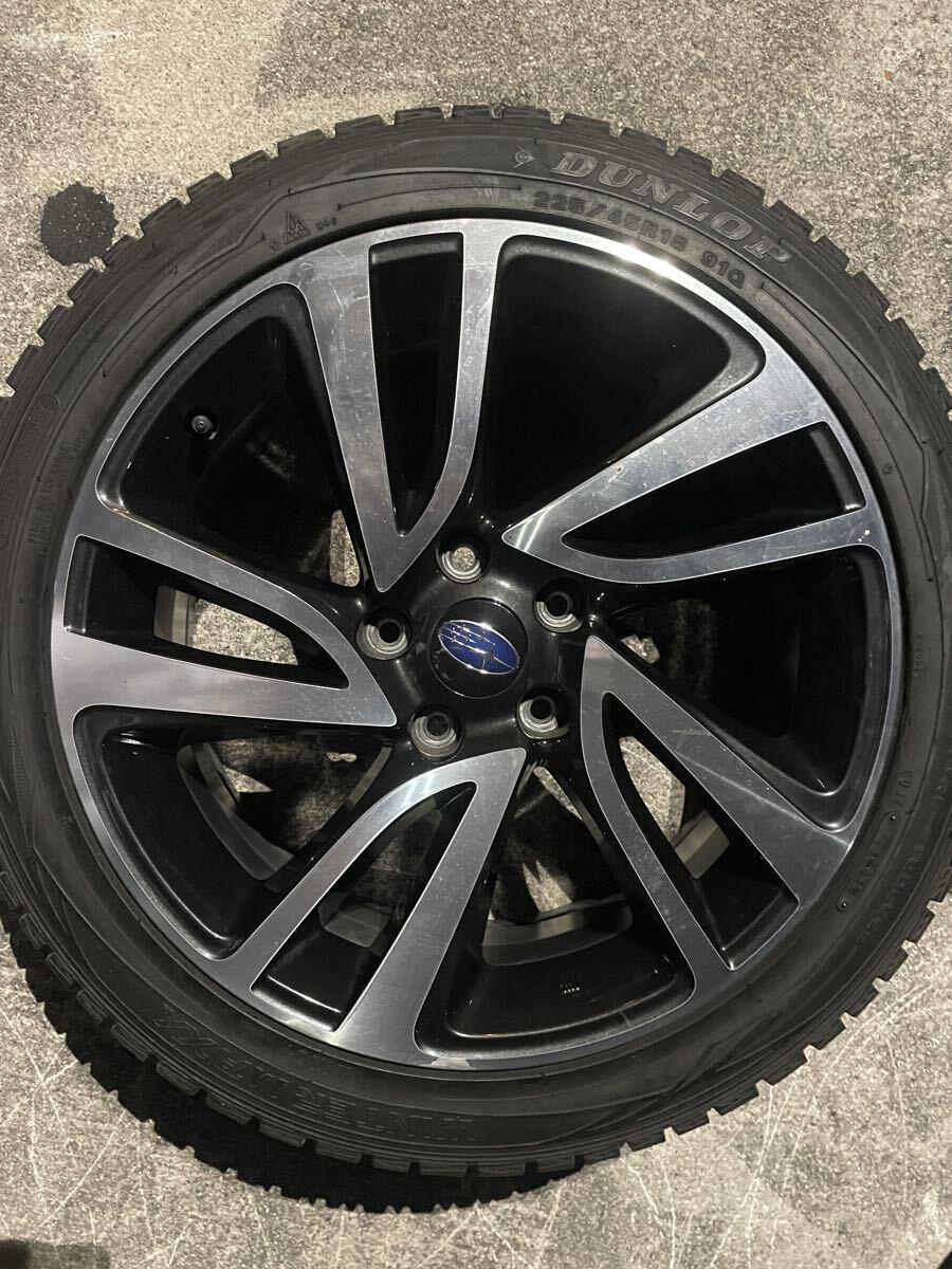 【極上品】スバル NEW レヴォーグ 純正ホイールタイヤ 2021 スタッドレス スバル - 【ほぼ新品】スバル BTレガシィアウトバック 純正