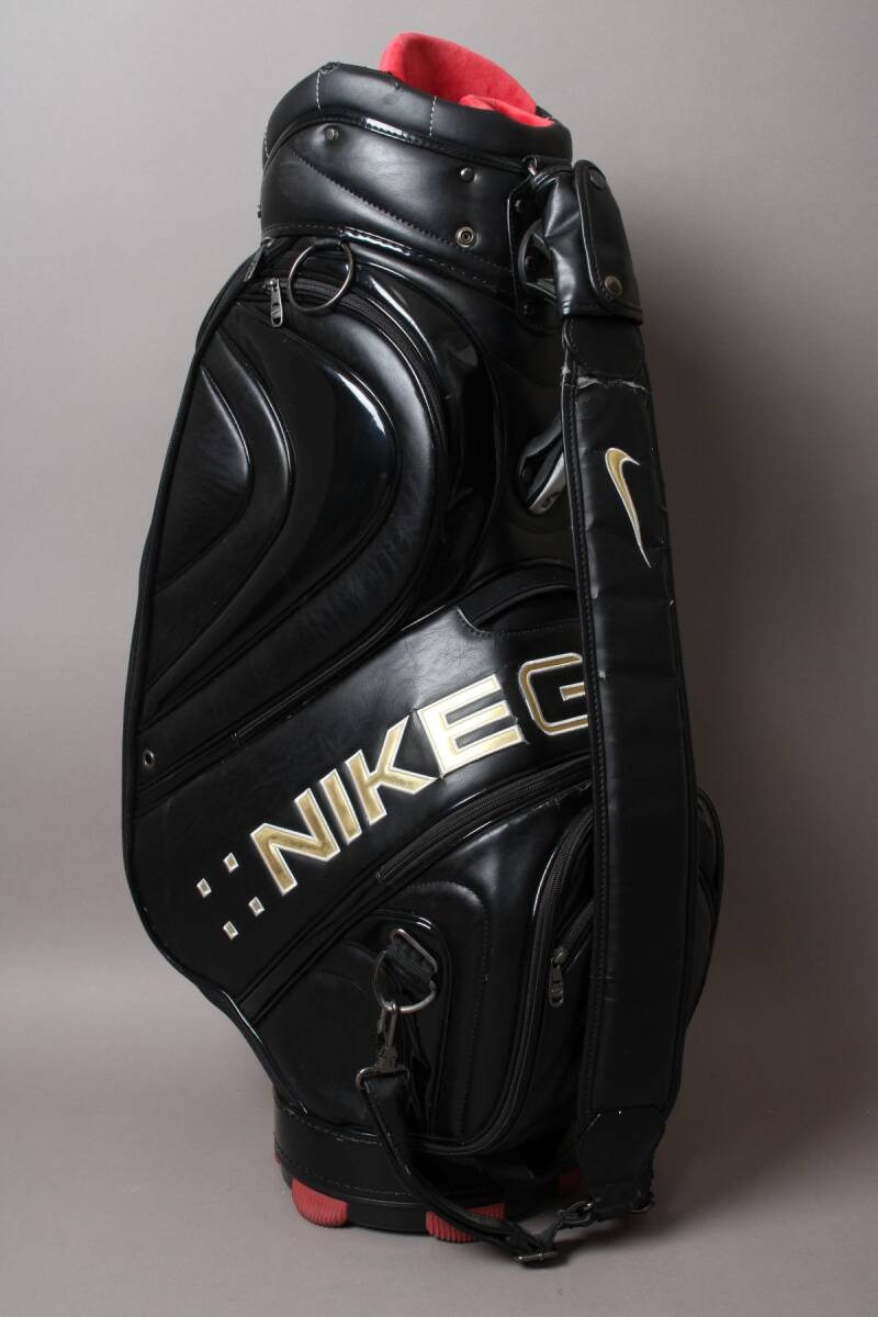 ナイキ　Nike 黒 キャディバッグ　希少　レア ナイキ Nike 黒 キャディバッグ 希少 レア