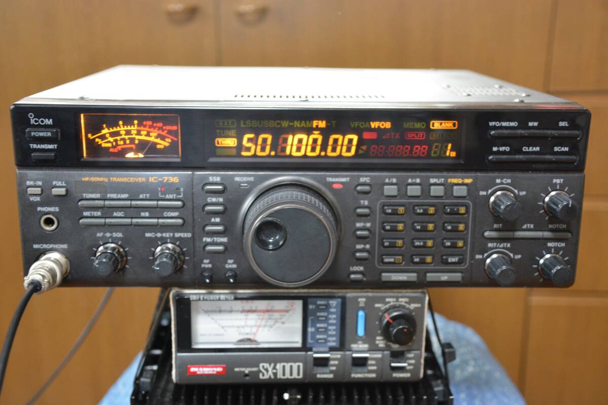 Yahoo!オークション -「ic-736」(固定) (トランシーバー)の落札