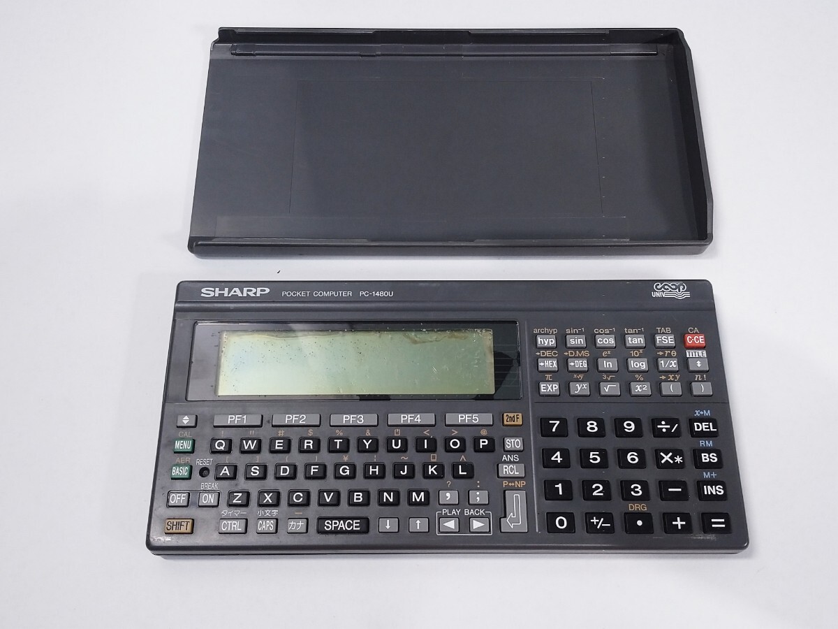 SHARP PORTABLE COMPUTER PC-1600K ポケコン SHARP PORTABLE COMPUTER PC-1600K ポケコン