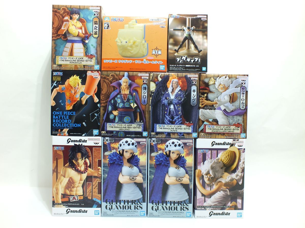 激レアワンピースプライズフィギュア　8体セットまとめ売り Yahoo!オークション -「ワンピース プライズ」(フィギュア) の落札相場
