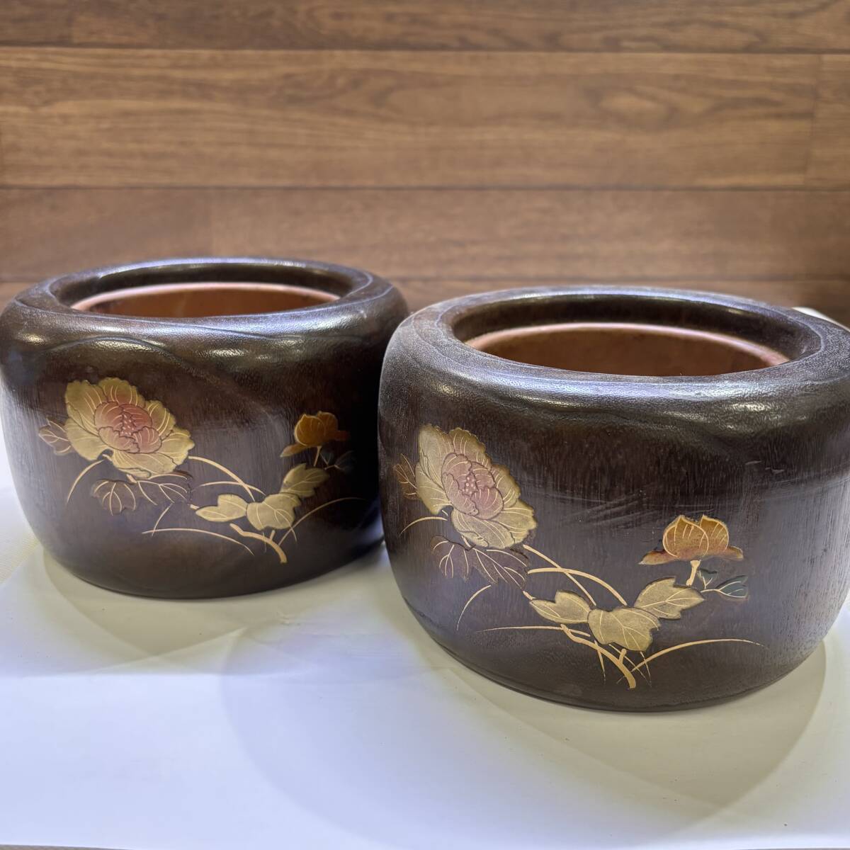 Yahoo!オークション -「火鉢」(木工、竹工芸) (工芸品)の落札