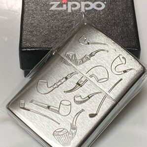 パイプ柄 シルバー ZIPPO