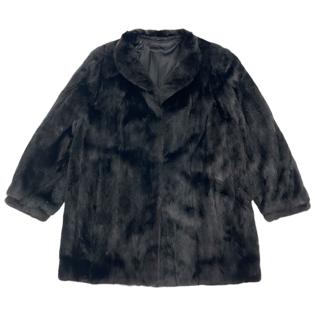 美品◆高級 定価50万 ミンク 毛皮 コート ミディ丈 MINK L相当 Yahoo!オークション -「ミンク毛皮コート」の落札相場・落札価格