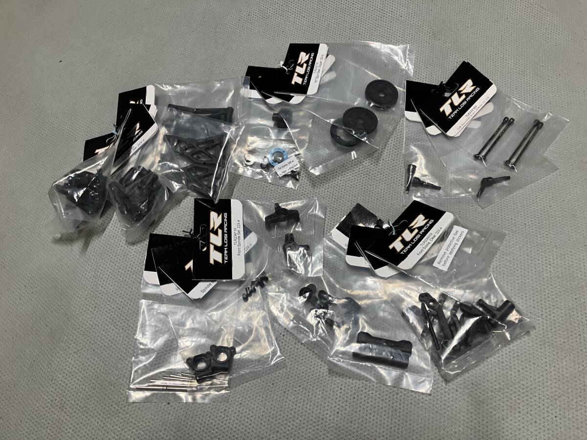 TLR 22-4ラジコンパーツセット 各種 Parts for the TLR 22X-4 ELITE Electric 1/10 Scale RC Buggy