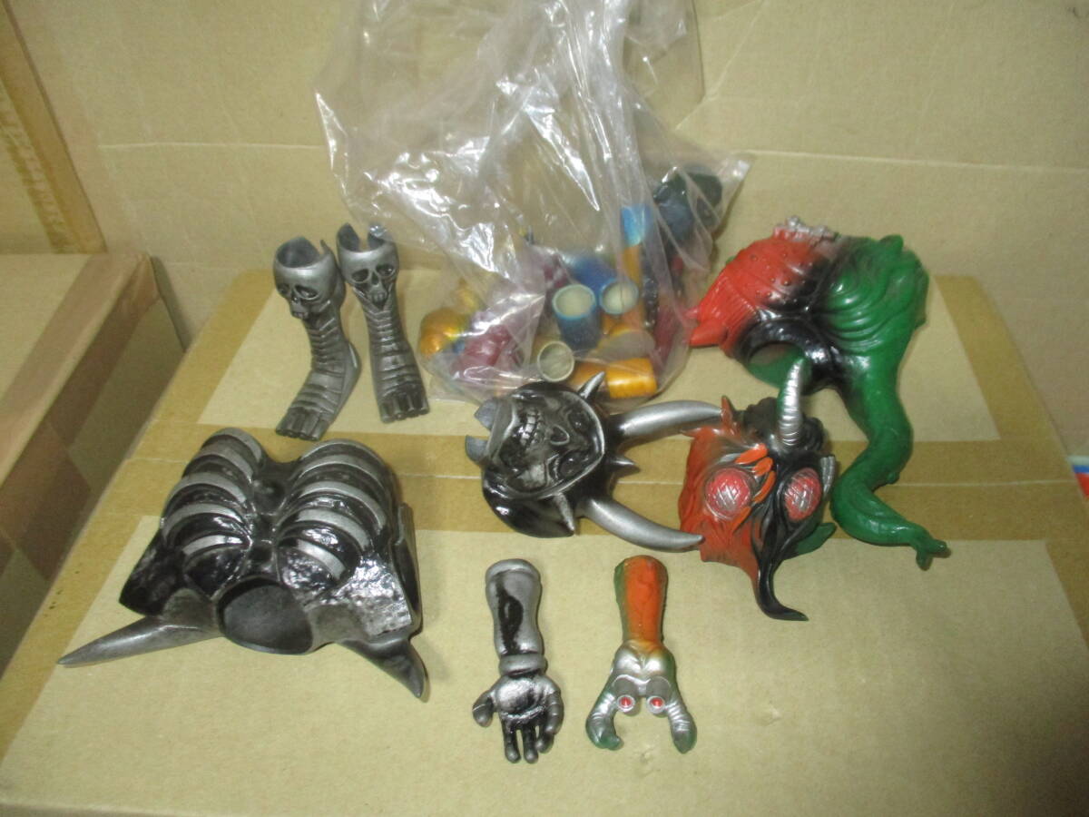 変身サイボーグキングワルダー怪人セット当時物　植物怪人&武器セット(商品説明必読 変身サイボーグキングワルダー怪人セット当時物 植物怪人&武器