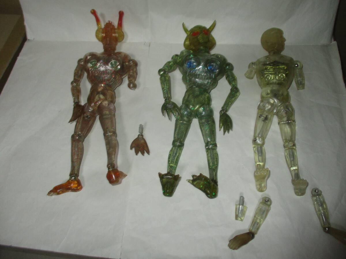 非売品 タカラ 怪人 宇宙人 ソフビ サイボーグ研究所 特製 フィギュア 日本製 非売品 タカラ 怪人 宇宙人 ソフビ サイボーグ研究所 特製