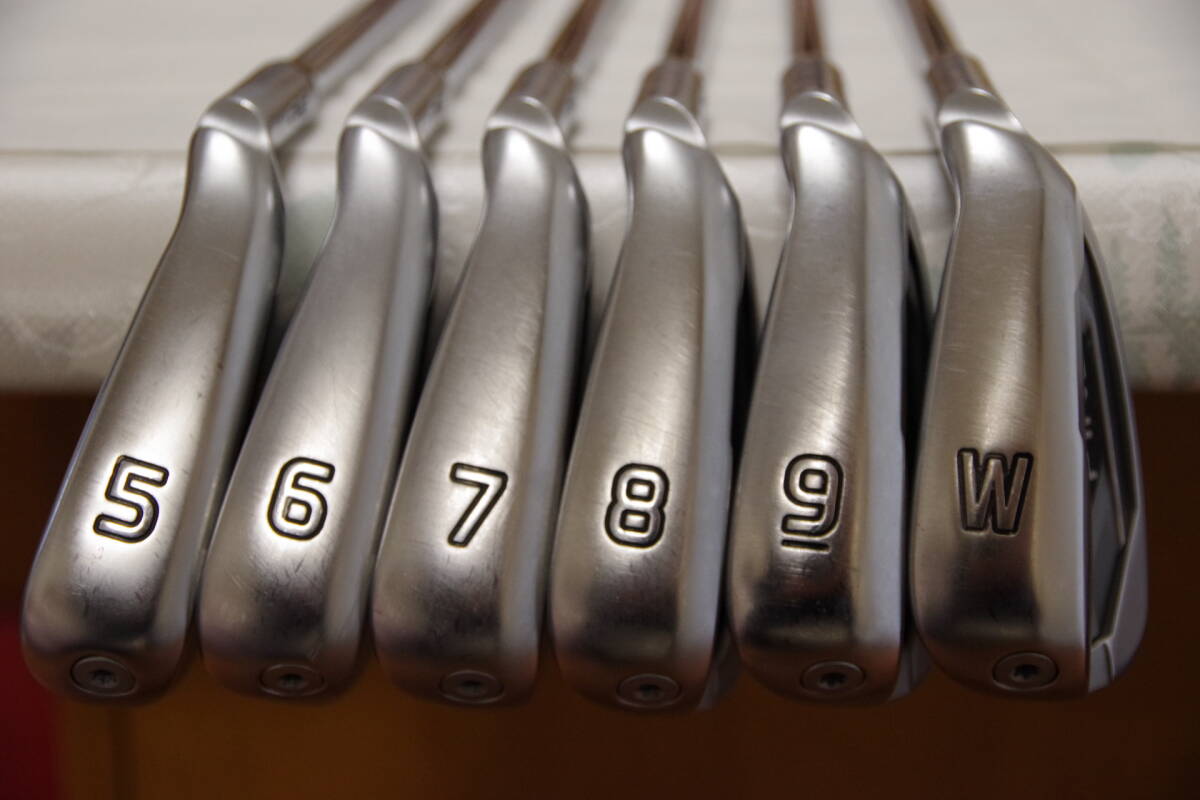 ピン G425 アイアン 6本セット [ALTA DISTANZA BLACK 40 フレックス：R