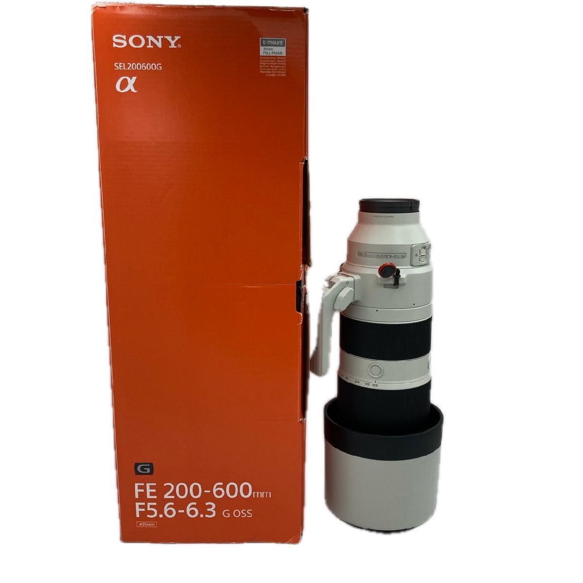 【美品】SEL200600G Amazon | Sony FE 200–600mm F5.6–6.3 G OSS超望遠ズームレンズ