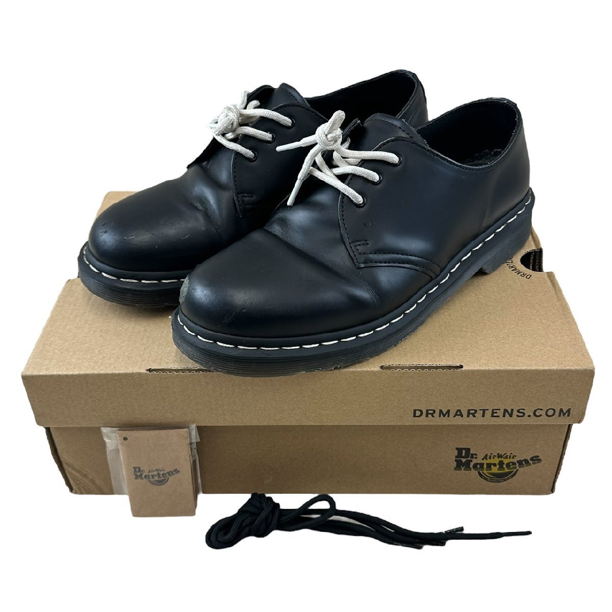 ドクターマーチン 1461 59 3ホール ブラック♡箱・タグ付き ほぼ未使用 2025年最新】Yahoo!オークション -ドクターマーチン 1461 3
