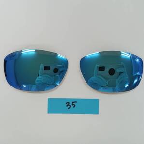 高評価 kaomg35 交換レンズ オークリー サングラス ピットブル 偏光レンズ 青 ミラー pitbull pit bull