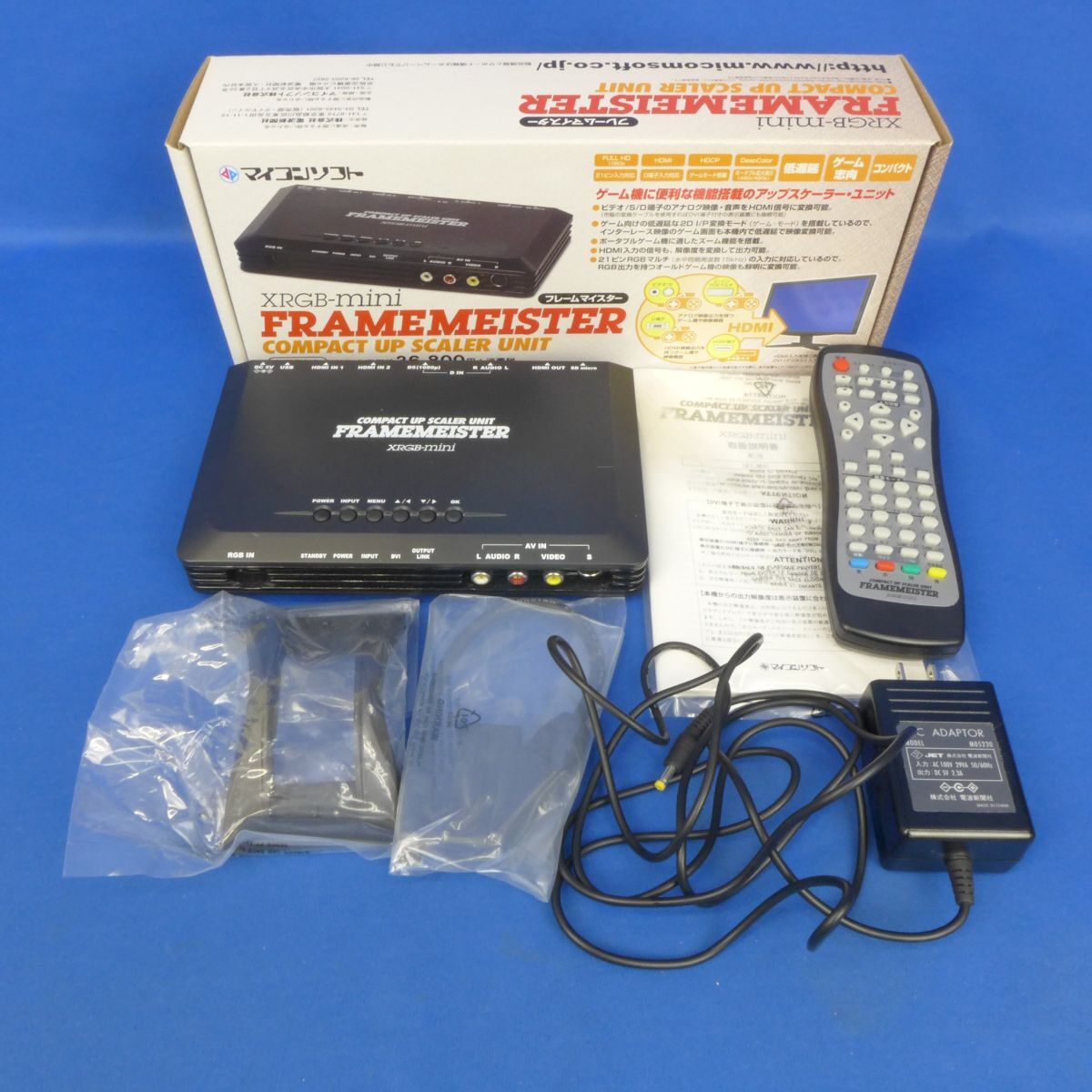 新品　未使用　フレームマイスター　アップスケーラー　生産終了品 Yahoo!オークション -「マイコンソフト フレームマイスター