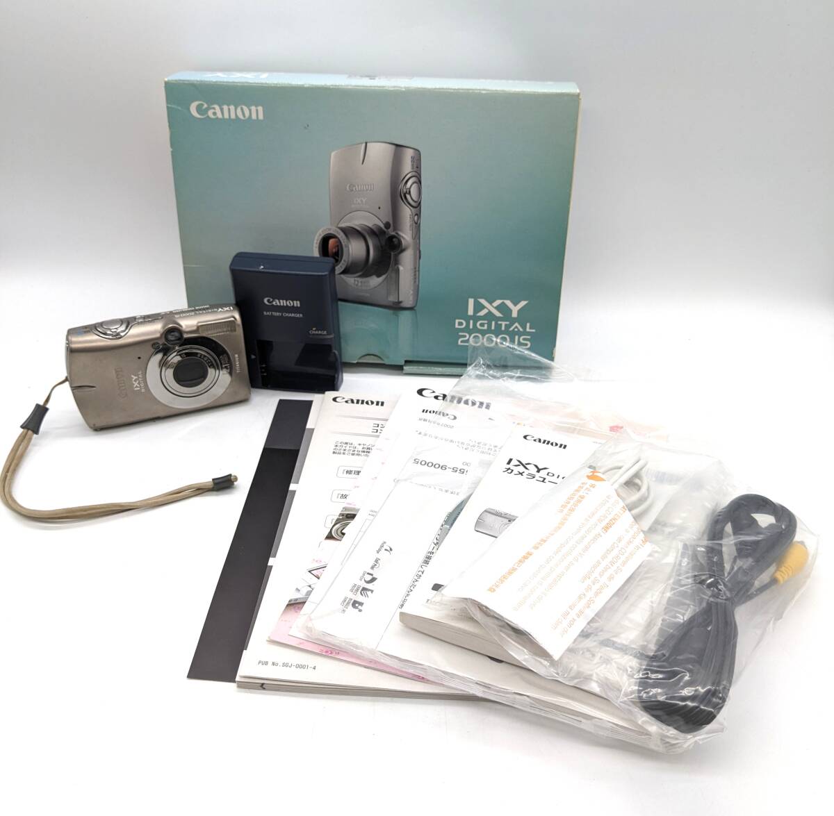 【訳あり動作品】Canon IXY Digital 2000 IS コンデジ 中古】Canon キヤノン IXY Digital 2000 IS ゴールド コンパクト
