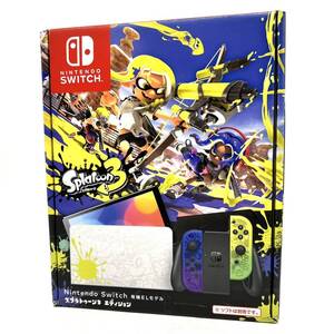 ■【 美品 初期化済み 】任天堂 ニンテンドー Nintendo Switch スイッチ 有機EL モデル スプラトゥーン3 エディション HEG-S-KCAAA