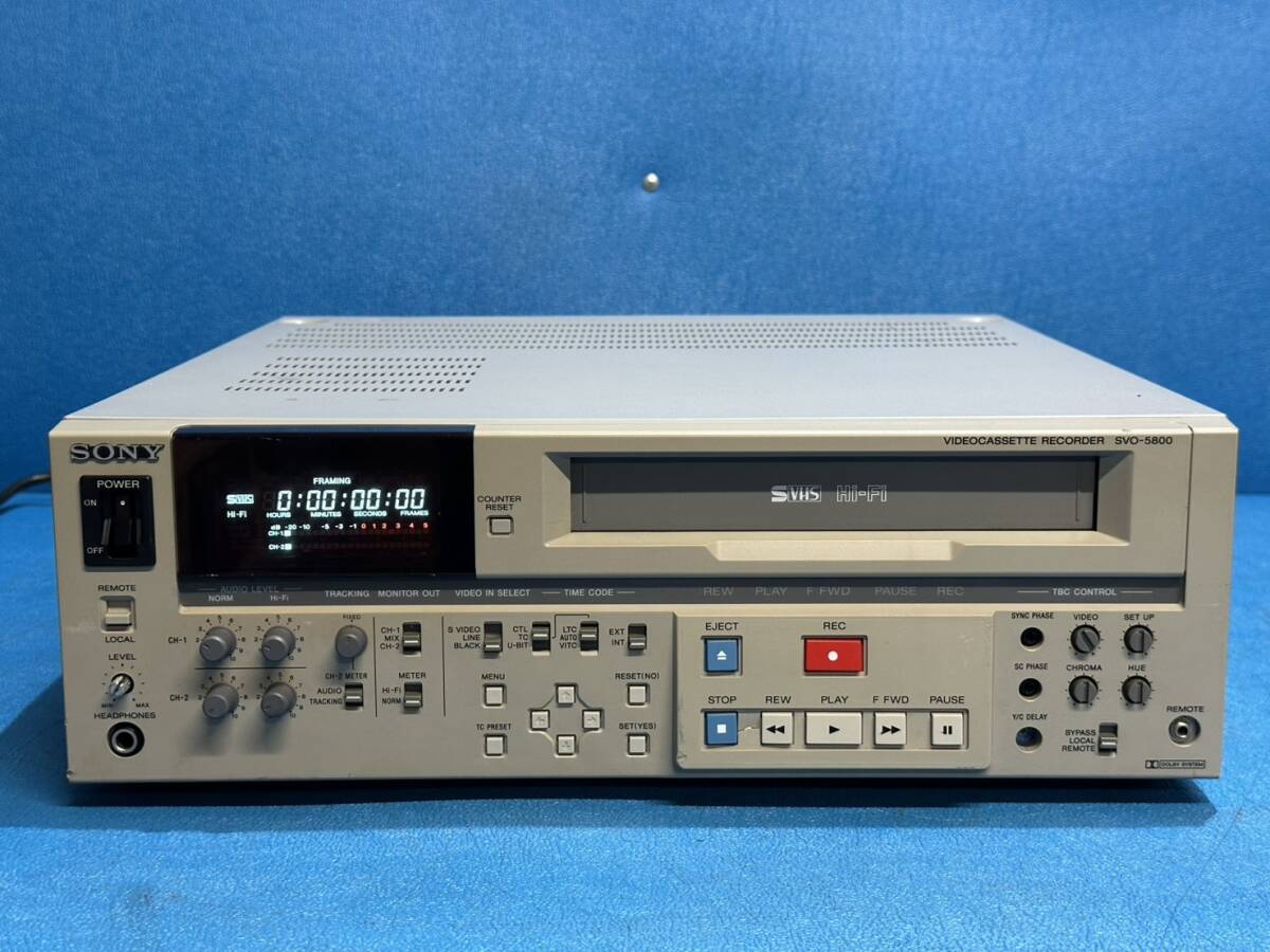 Yahoo!オークション -「sony svo 5800」(ビデオデッキ) (映像