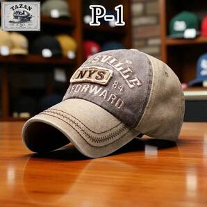 キャップ メンズ レディース Brosvillb NYS GO.FORWARD 刺繍 ヴィンテージ ダメージ加工 綿100% アメカジ カジュアル ユニセックス