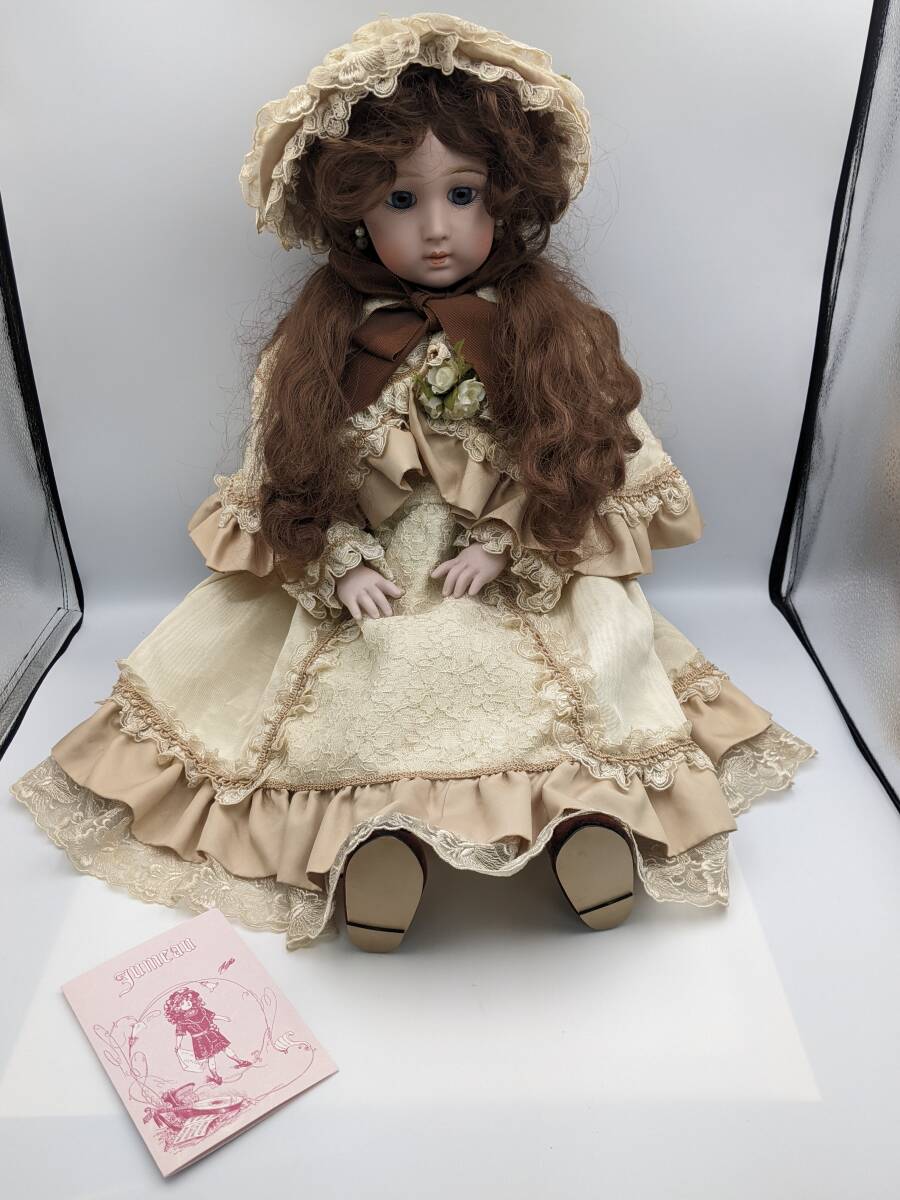 フランクリンエアルームドールズ べべジュモー ローベル カピア　ビスクドール フランクリンエアルームドールズ べべジュモー ローベル カピア