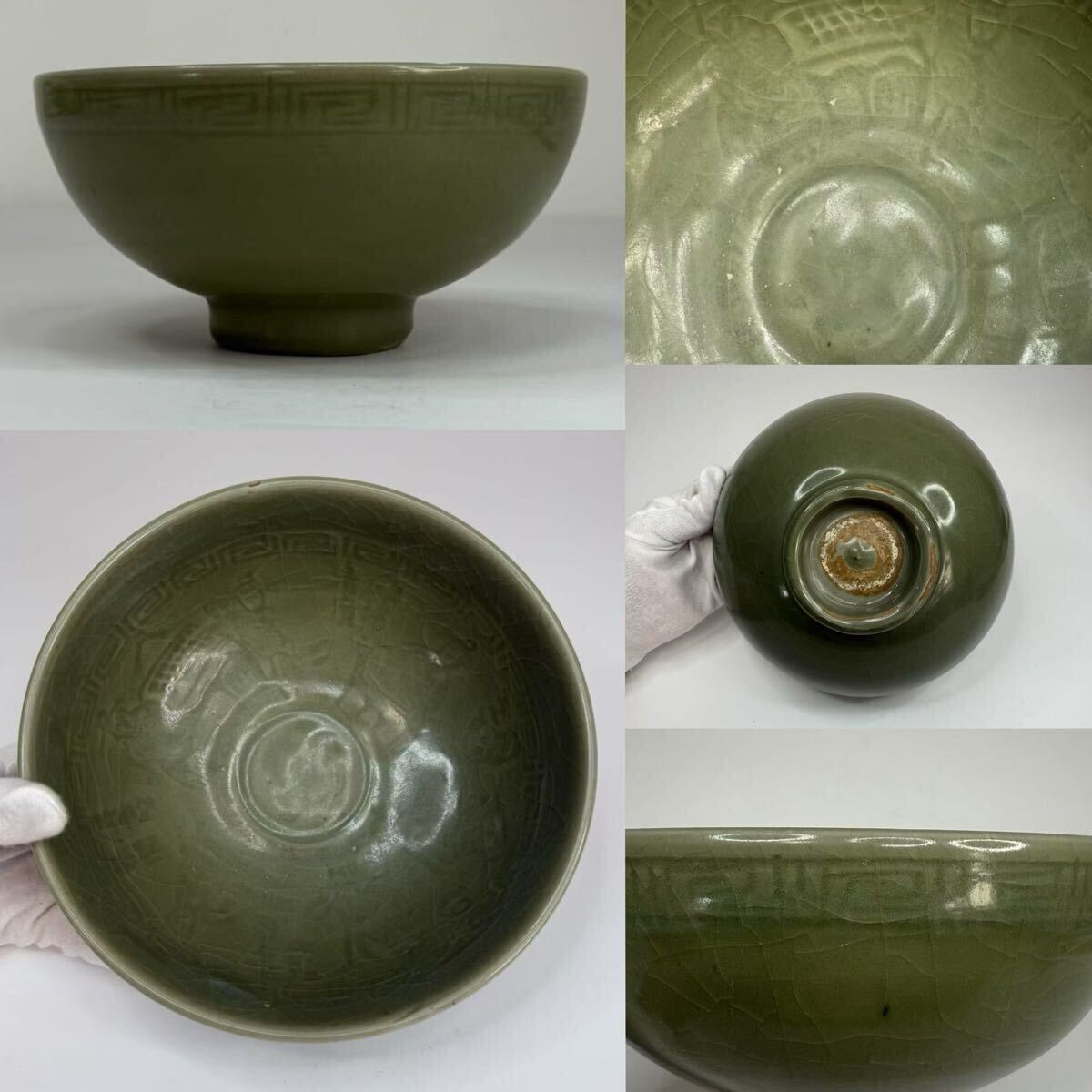 2025年最新】Yahoo!オークション -龍泉窯 碗の中古品・新品・未