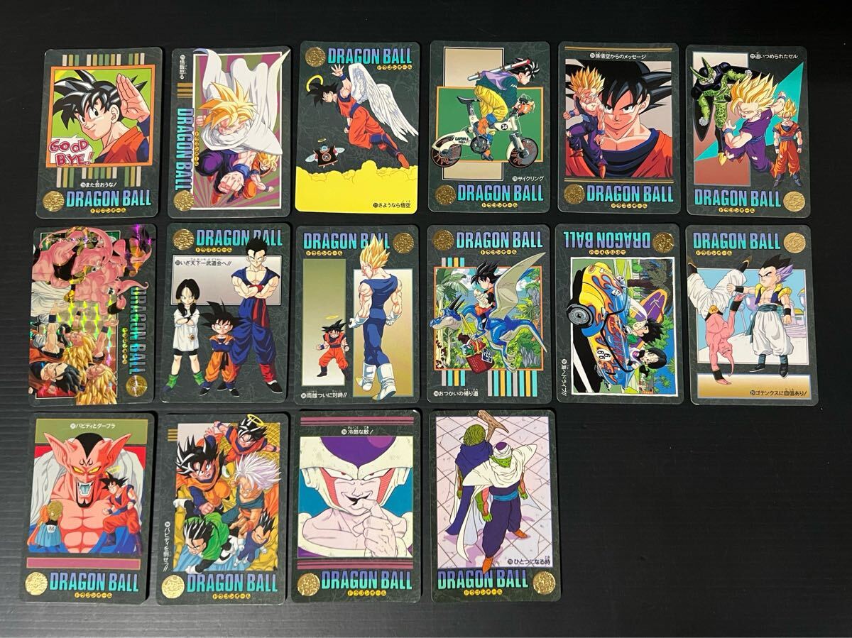 ドラゴンボール ビジュアルアドベンチャー 14枚セット売り バンダイ Yahoo!オークション - バンダイ カードダス ドラゴンボール