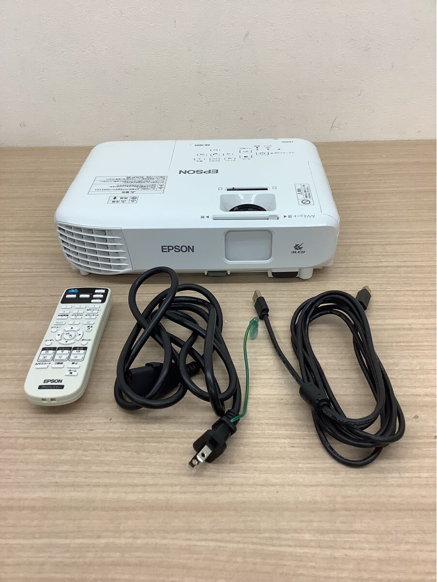 EPSON EB-W05 プロジェクター　通電確認済み　リモコン付き Amazon.co.jp: 【旧モデル】エプソン ビジネスプロジェクター