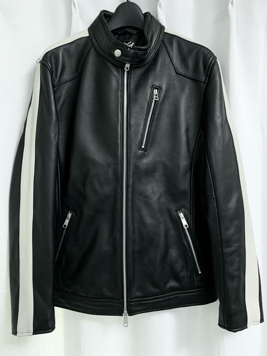 希少【 メンズビギ 】✦ 本革 ヤギ革 レザー ライダース ジャケット シングル 2025年最新】MEN'S BIGI メンズ シングルライダースの人気