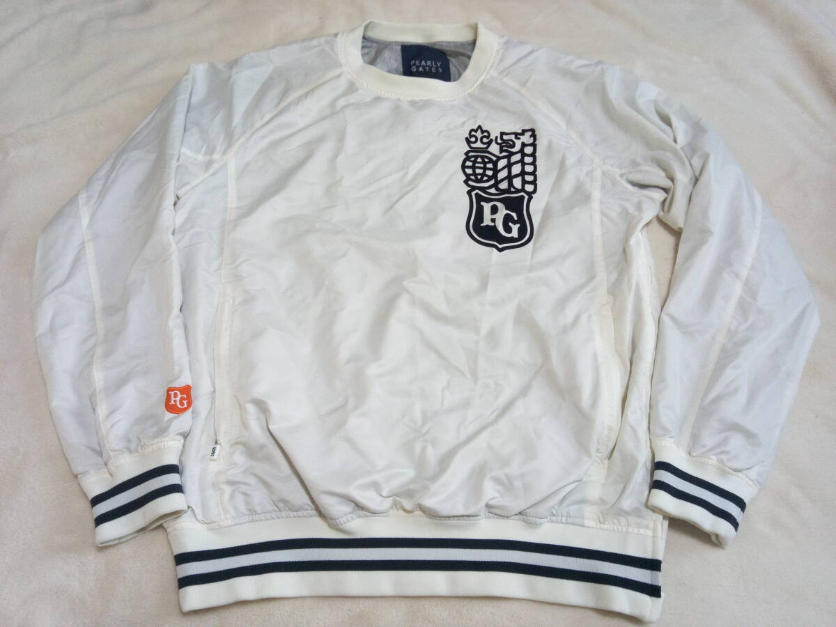 【美品、最終、売り切り】パーリーゲイツ　サイズ6 4WAYリップル半袖ハイネックカットソー | PEARLY GATES