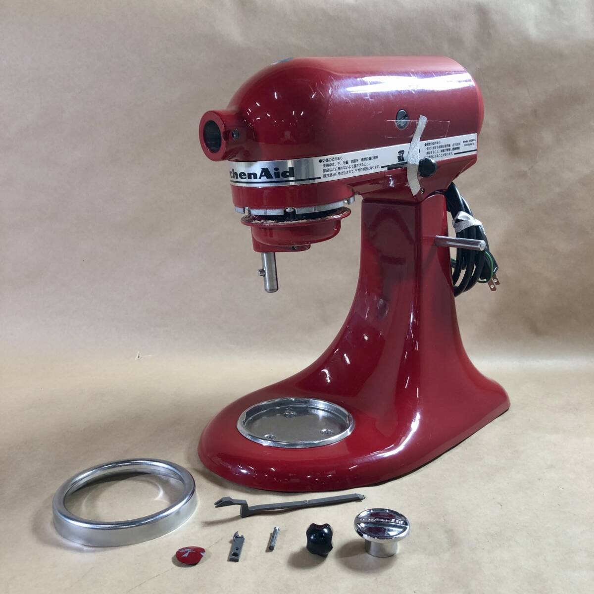中古　ジャンク品　KitchenAid KSM150ER 赤 中古 ジャンク品 KitchenAid KSM150ER 赤