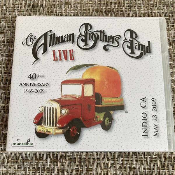 【2CD-R】The Allman Brothers Band /CD-R Tour Live 2009/05/23 INDIO,CA 40TH ANNIVERSARY オールマン・ブラザーズ・バンド munckmix