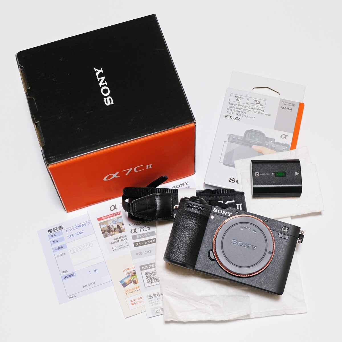 SONY α7CⅡ ボディ　元箱、付属品あり SONY α7CⅡ ボディ 元箱、付属品あり