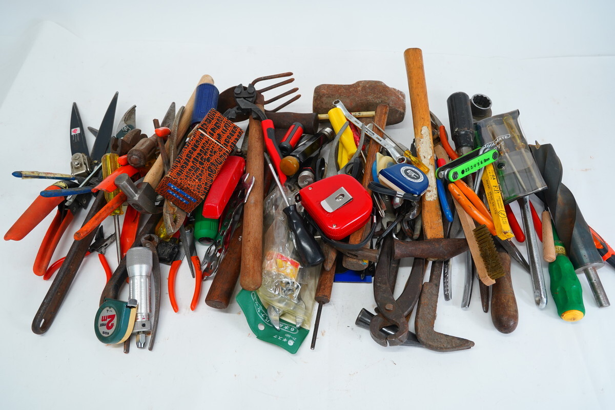 工具まとめ売り Yahoo!オークション - 手回り工具のセット 中古工具まとめ売り