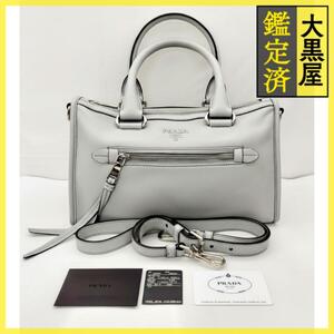 PRADA Кожаная двусторонняя сумка через плечо