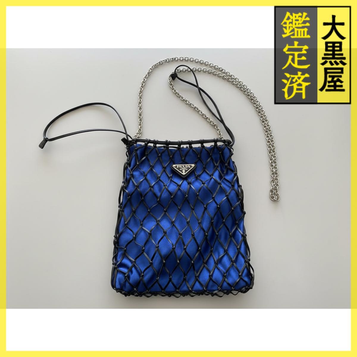 未使用品　PRADA プラダ メッシュ/エナメル ミニバッグ イタリア製 2025年最新】Yahoo!オークション -プラダ メッシュ バッグの中古