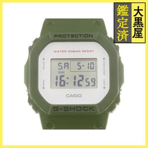 CASIO カシオ G-SHOCK DW-5600M-3JF SS/樹脂 クォーツ カーキ 時計