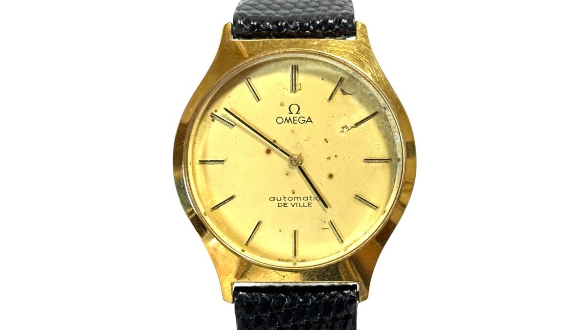 OMEGA Deville/デビル　 電池式・クオーツ 　プッシュリューズ O-7925| オメガ デビル プッシュ式竜頭 クォーツ 2針 ドレス