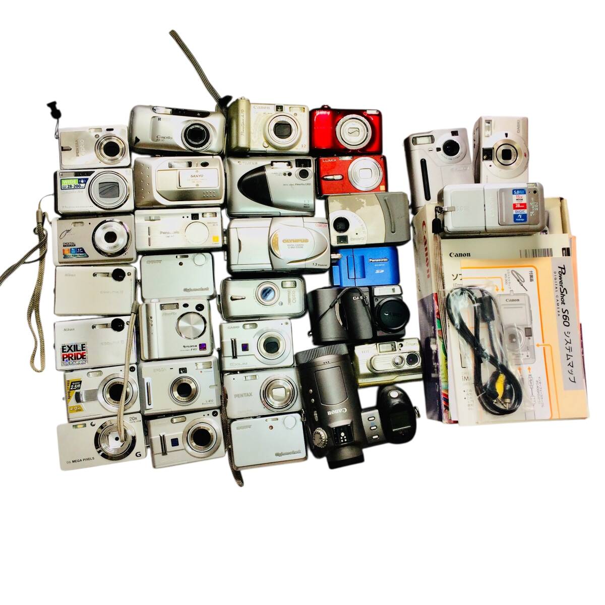 Yahoo!オークション -「大量まとめ売り」(デジタルカメラ) (カメラ