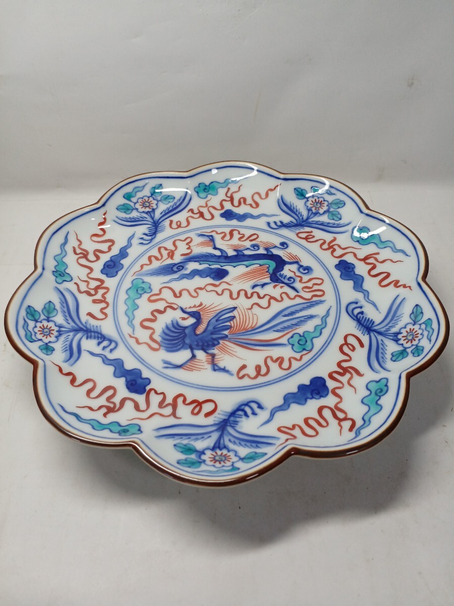 辻常陸 染錦 飾皿 皿 古美術 色絵 絵皿 アンティーク Yahoo!オークション -「辻常陸」(アンティーク、コレクション