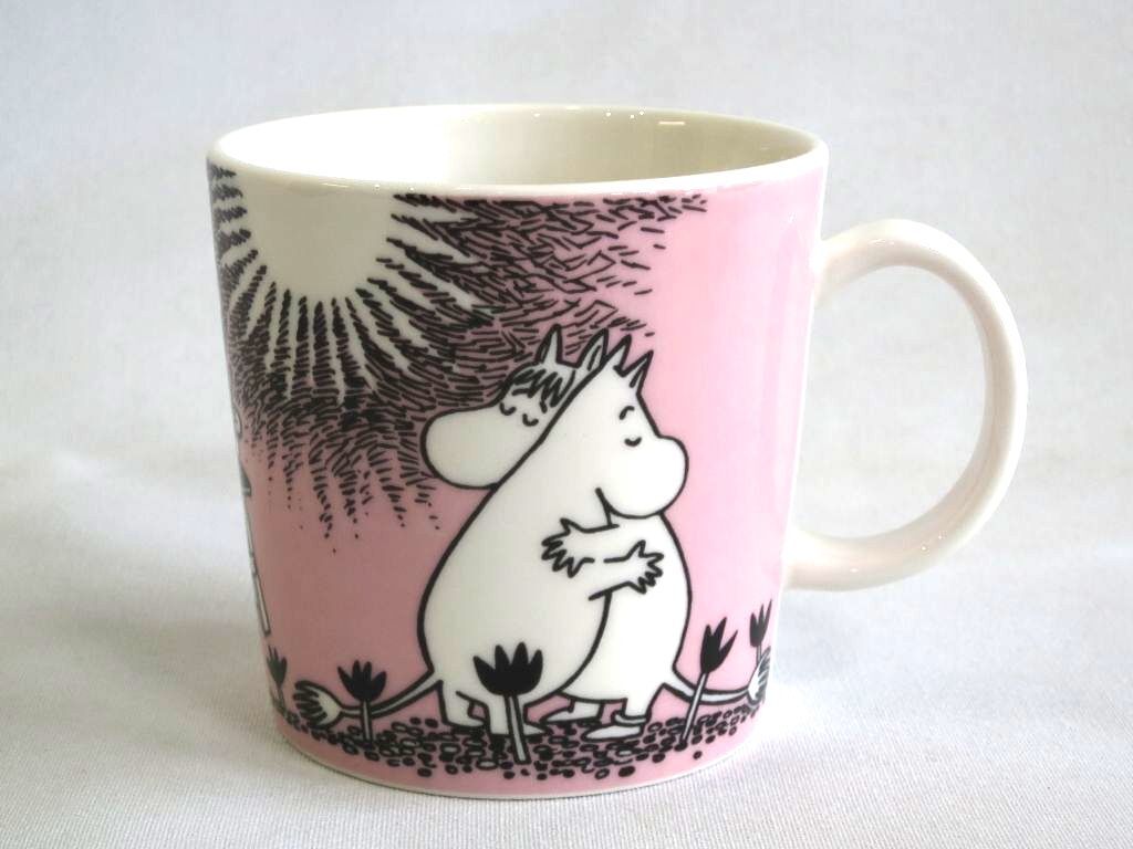 ARABIA アラビア 【旧刻印】　ムーミン　クラシック マグ 0.3L Lov