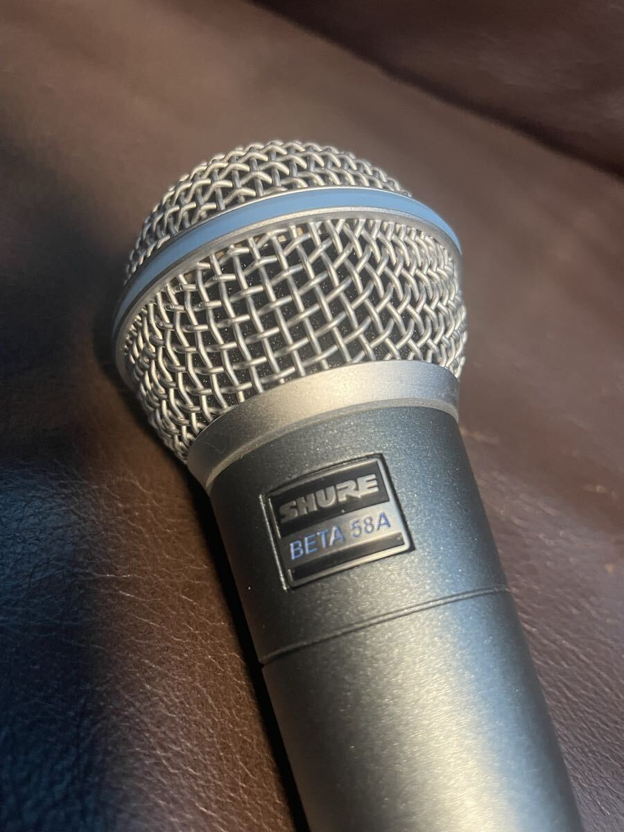 SHURE Beta 58A ダイナミックマイク　中古 2025年最新】Yahoo!オークション -shure beta58a ダイナミック
