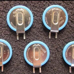 メモリーバックアップ、ソーラー時計等用 充電池 ML1220 5個組