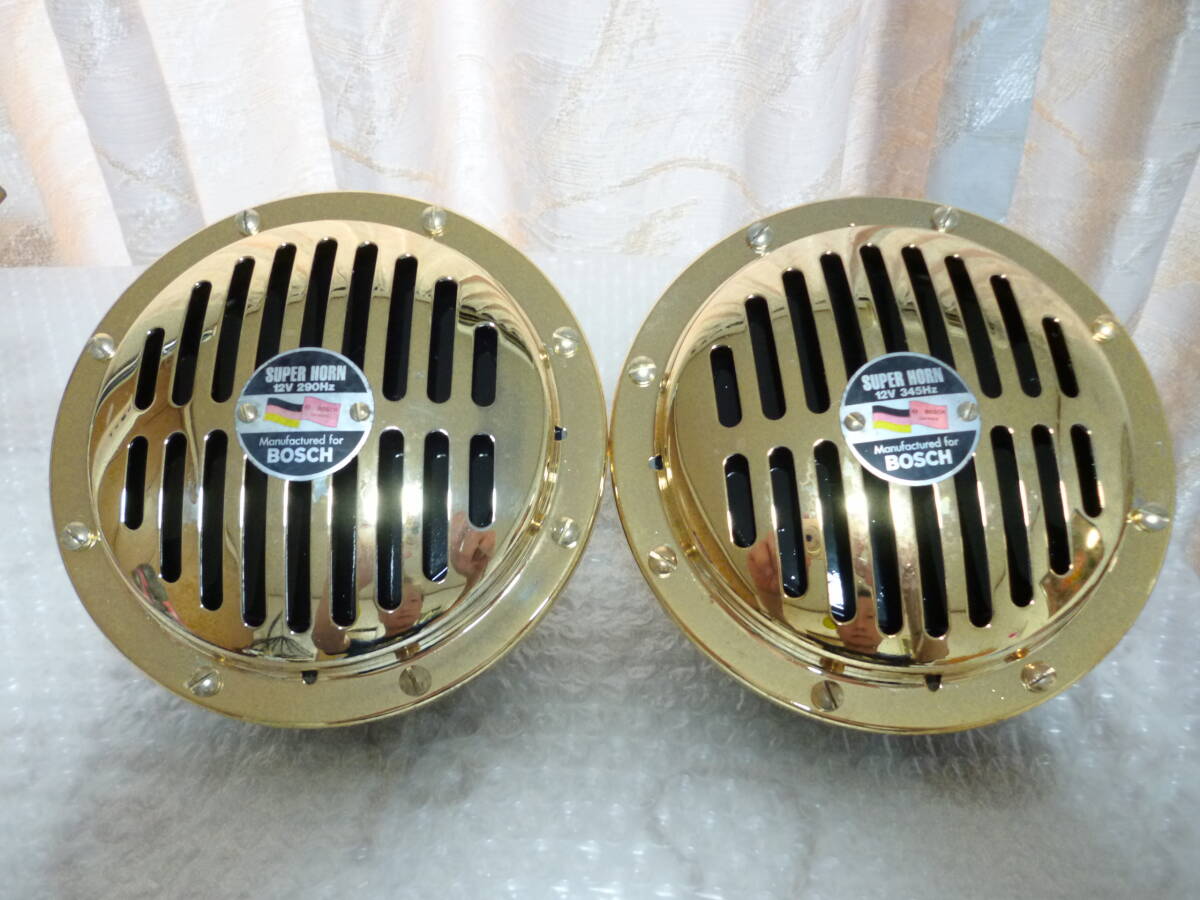BOSCH スーパーホーン ベンツホーン リーレー付き 送料無料 BOSCH スーパーホーン ベンツホーン リーレー付き 送料無料
