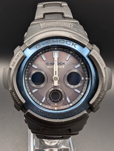 JUNK CASIO G-SHOCK AWG-M100BC 電波ソーラー 不動品 メンズ腕 時計 ジャンク