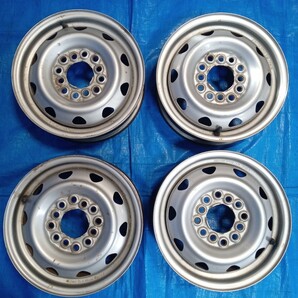 マルチホイール スチールホイール 4本セット 12インチ 12×3.5J PCD:100/110/114.3 ハブ径約67mm
